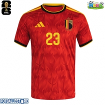 Belgia Amadou Onana #24 Hjemmedrakt VM 2026 Kortermet